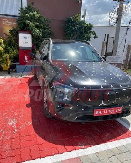 mercedes-benz eqb electric suv spotted in india