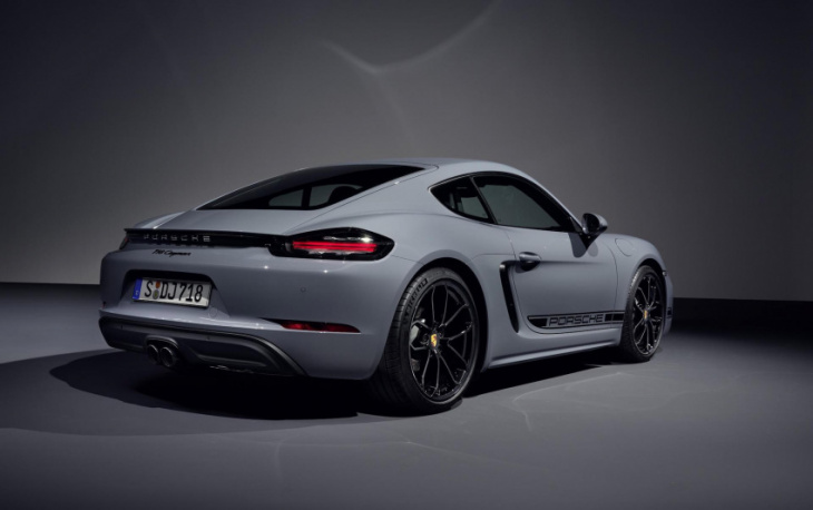 porsche reveals striking 718 style edition for cayman and boxster