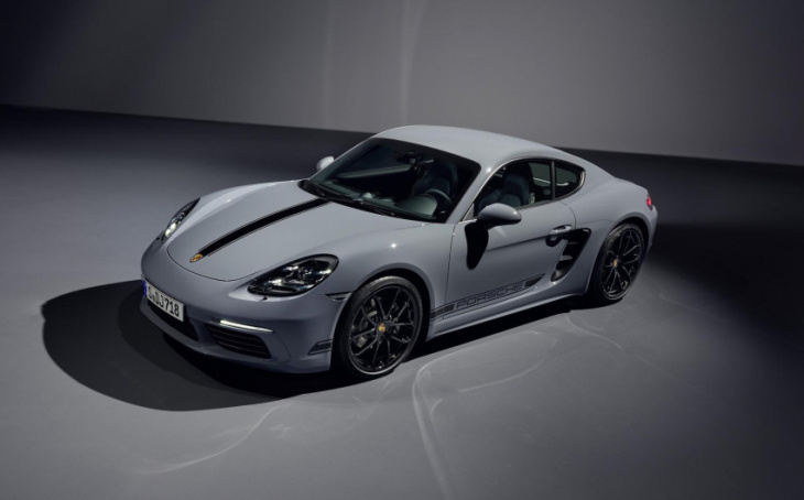 porsche reveals striking 718 style edition for cayman and boxster