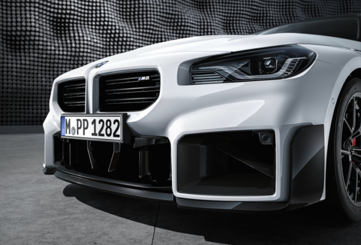 bmw shows off m performance parts that will be available for new m2