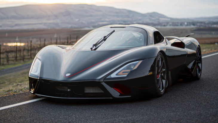 world's fastest production cars