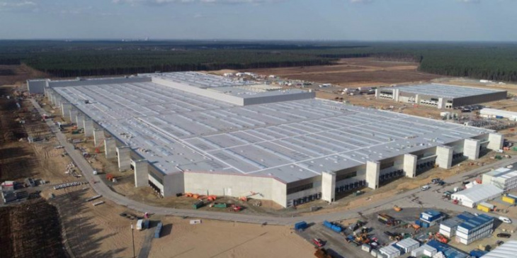 tesla continues expansion of gigafactory berlin by clearing local pine forest