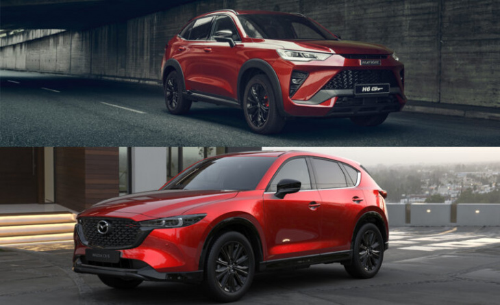 android, haval h6 gt vs mazda cx-5 carbon edition – sporty suv head-to-head