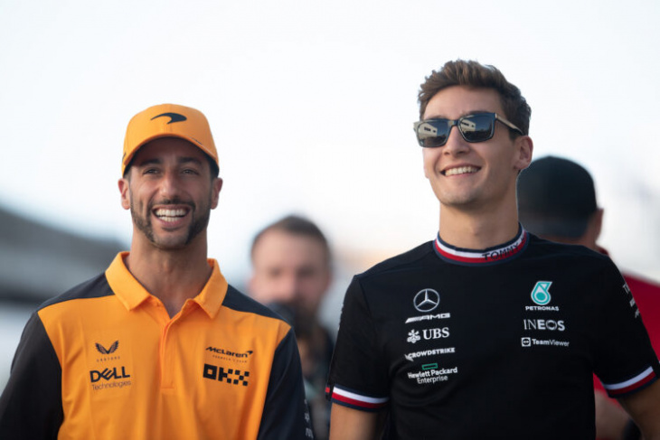 russell open to chance of working with ricciardo at mercedes