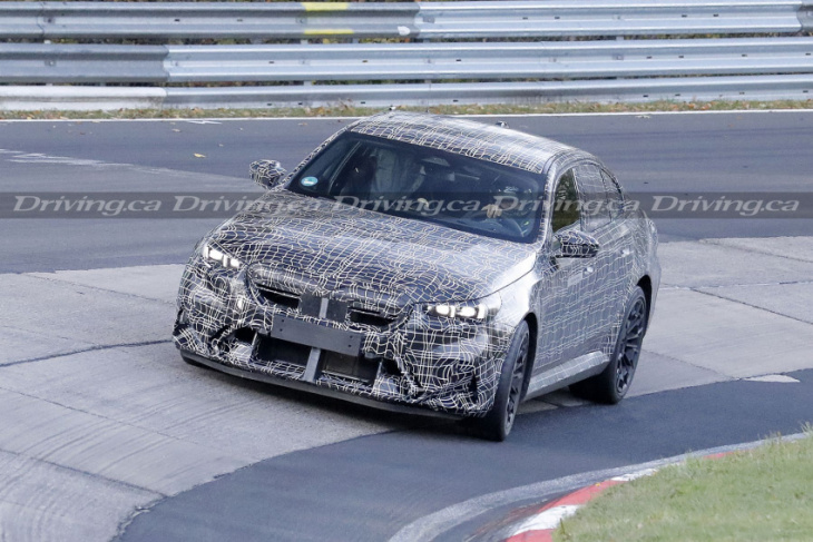 next-gen 2024 bmw m5 spied, may eat supercars for breakfast