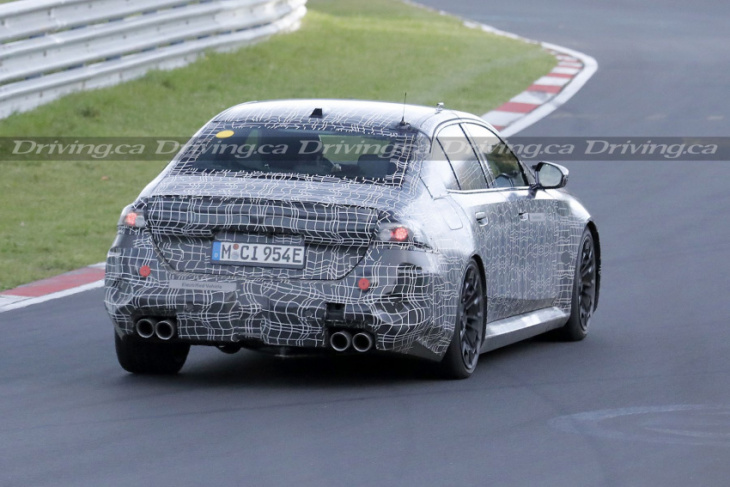 next-gen 2024 bmw m5 spied, may eat supercars for breakfast