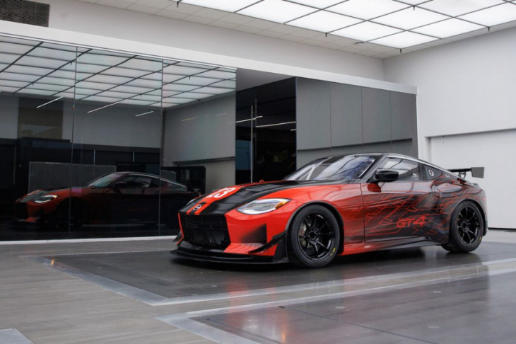 nissan z gt4 is a 450-hp, $230k race car for amateurs and pros