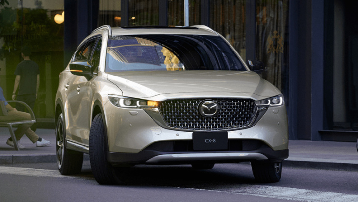 android, fresh styling for mazda's 2023 cx-8 suv