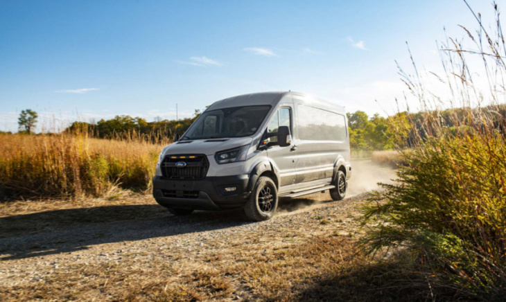 2023 ford transit trail comes ready for van life