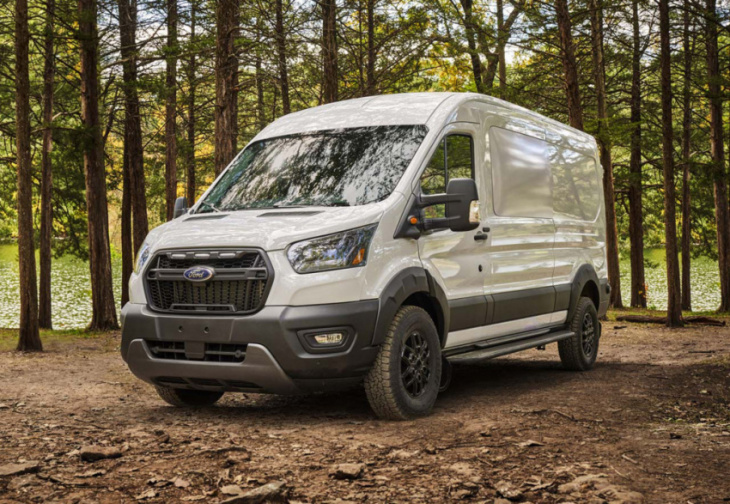 2023 ford transit trail comes ready for van life
