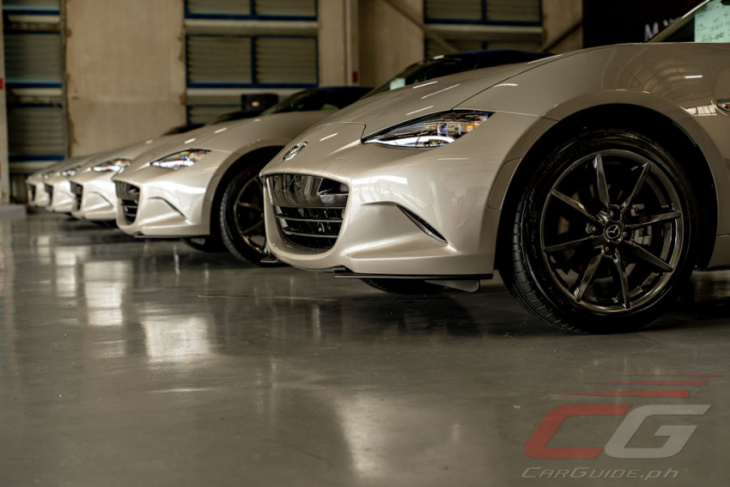 android, mazda ph turns over first batch of mx-5 miata club philippines 25th anniversary edition