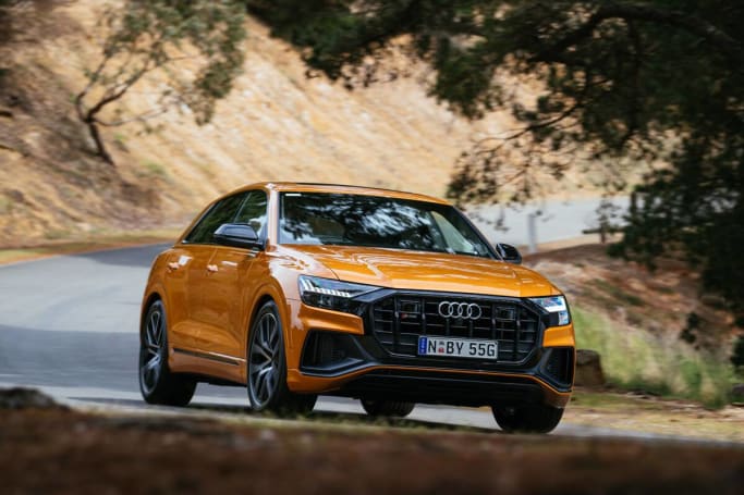 android, audi sq8 2023 review