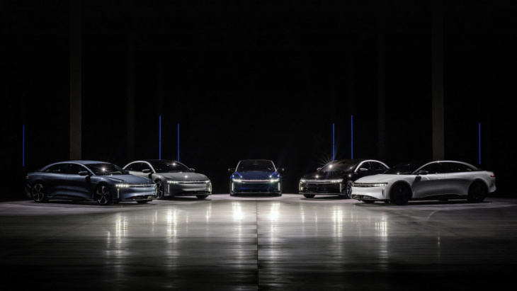 lucid teases air pure, touring trim unveiling on november 15