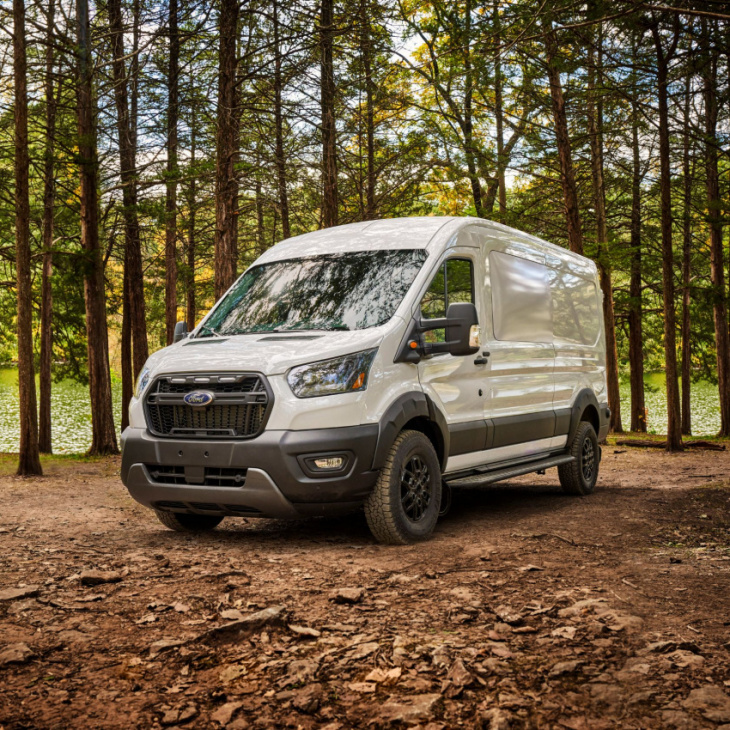 ford wants you to go off-roading in new transit trail