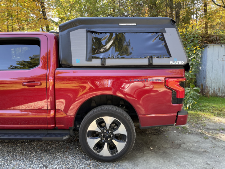 flated air topper review: a pickup truck bed cap for occasional use
