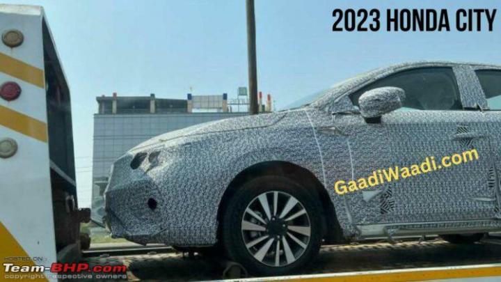 2023 honda city facelift spied in india; here's what to expect