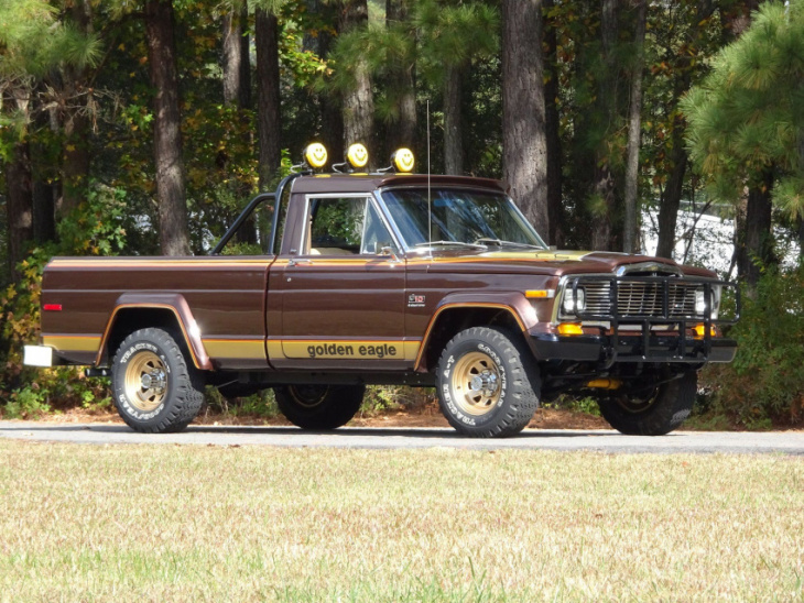 the raleigh classic featuring 25k-mile jeep golden eagle