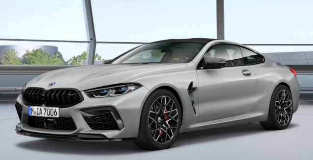 bmw m8 competition colours and price guide