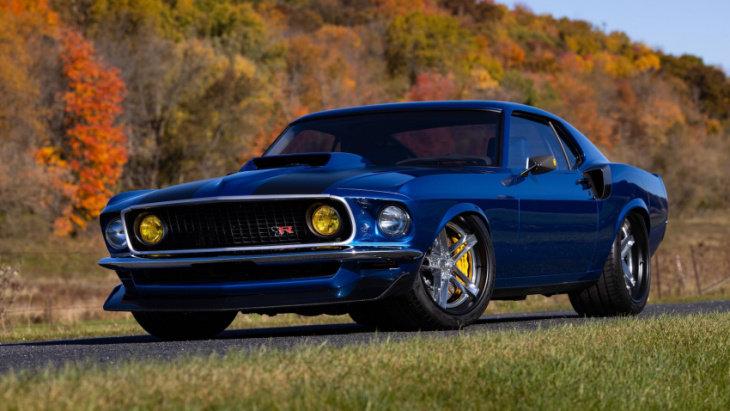 ringbrothers reveals 1969 ford mustang mach 1 build at 2022 sema show