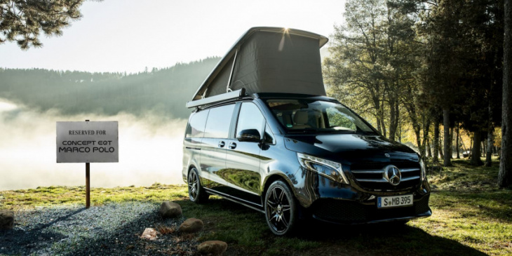 unleash your wanderlust with mercedes benz’s  new electric mini camper