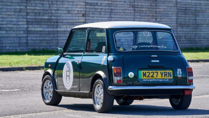 mini recharged heritage first drive review: future-proofing the past