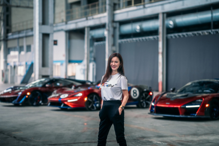 amanda toh-steckler and her mclaren ultimate series supercars : garage queen