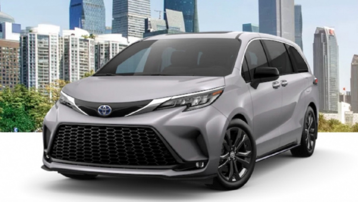 2023 toyota sienna: variety of beautiful color options