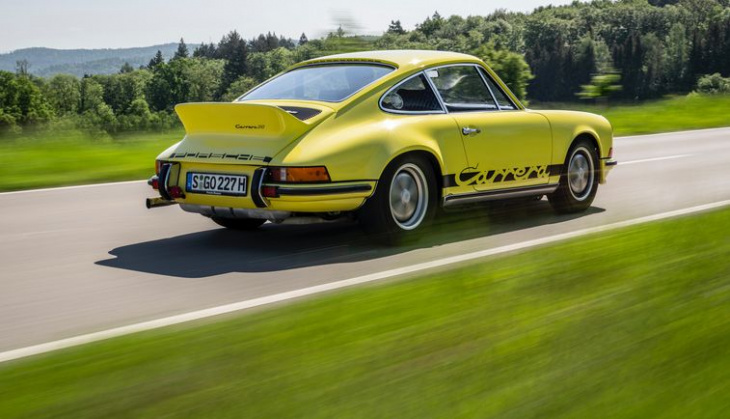 the tale of the ducktail: 50 years of the porsche 911 carrera rs 2.7