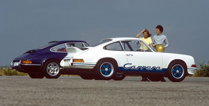 the tale of the ducktail: 50 years of the porsche 911 carrera rs 2.7