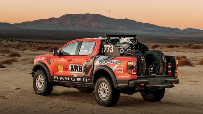 the all-new ford ranger raptor is going to baja