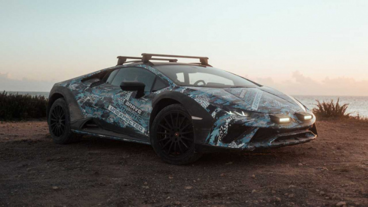 huracan sterrato confirmed for december debut as lamborghini's final pure ice car