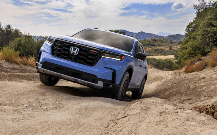2023 honda pilot debuts with more space, rugged looks