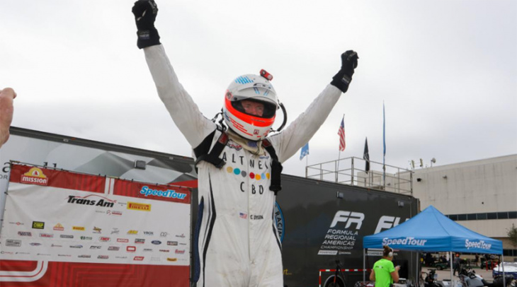 dyson closes championship with cota victory