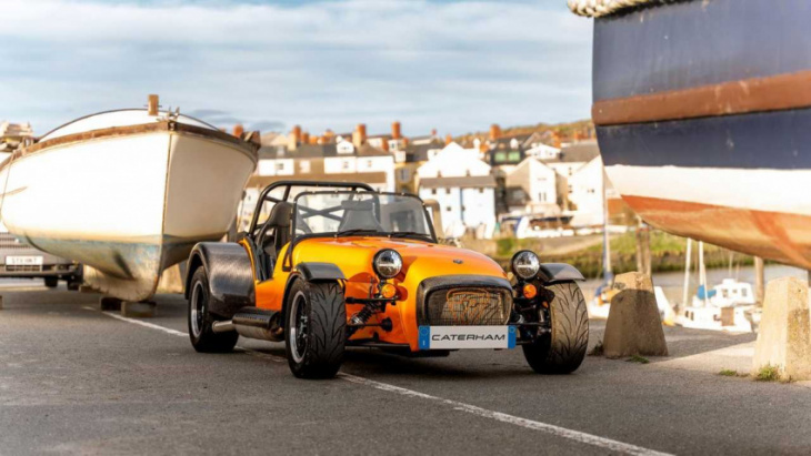 caterham seven 340 debuts making 170 hp with road- and track-focused packs