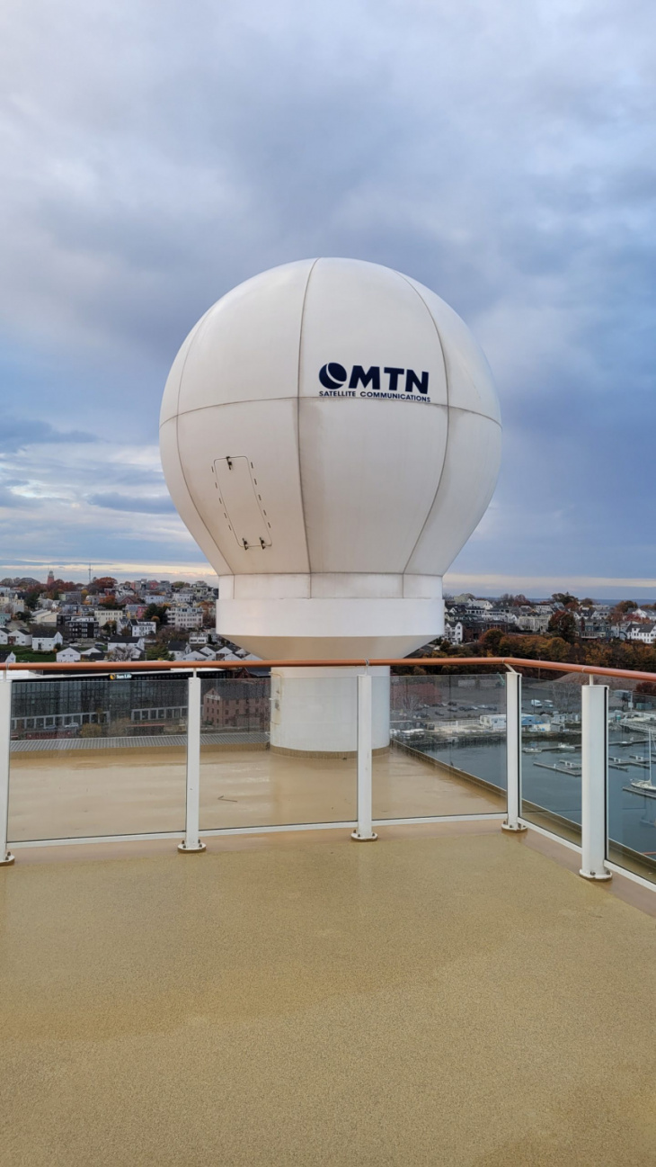 11 starlink dishes spotted on a norwegian breakaway cruise