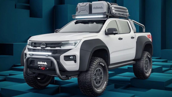 2023 volkswagen amarok with beastly off-road upgrades rendered - watch out, ford ranger!