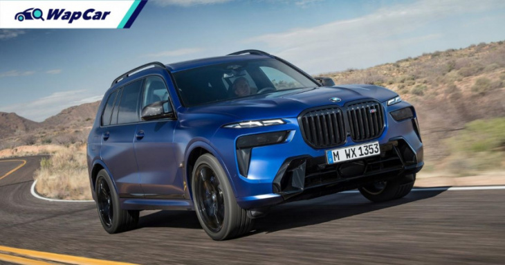 squint to make the new bmw x7 look better but at least it squints back at you