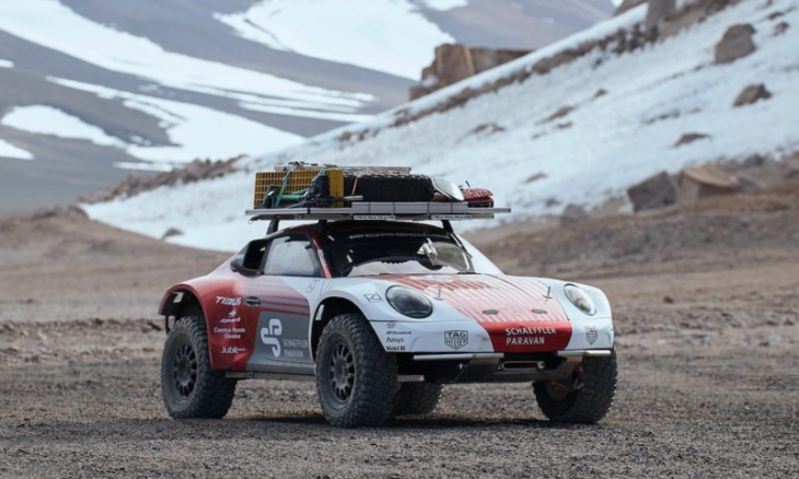 porsche reaches new heights (literally) in off-road 911