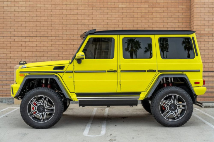 2017 mercedes-benz g550 4x4² is absurdly awesome and it's today's bring a trailer auction pick
