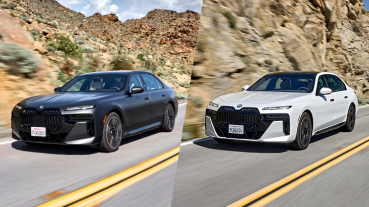 2023 bmw i7 vs. 7 series: lucky numbers