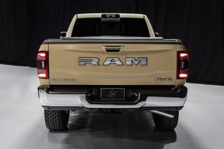 ram and chris stapleton create retro “traveller” truck