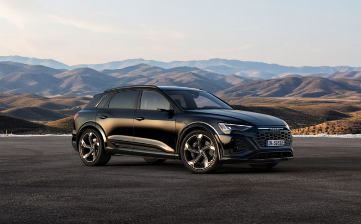 audi e-tron becomes the q8 e-tron with an extended range of up to 343 miles