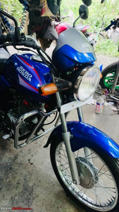 how i bought & restored an old hero honda ambition motorcycle