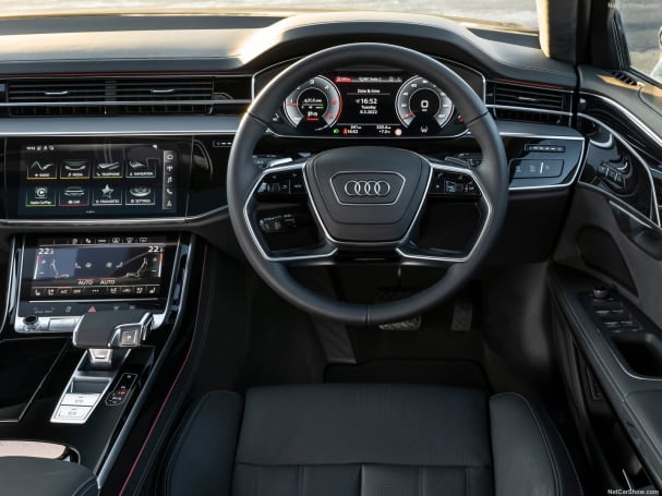 android, the pinnacle of luxury? 2023 audi a8 price and specs: new look for latest mercedes-benz s-class, bmw 7 series and lexus ls rival