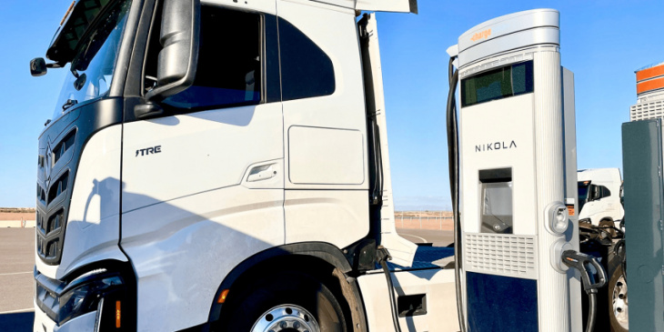 nikola motor to rely on chargepoint solutions in the us