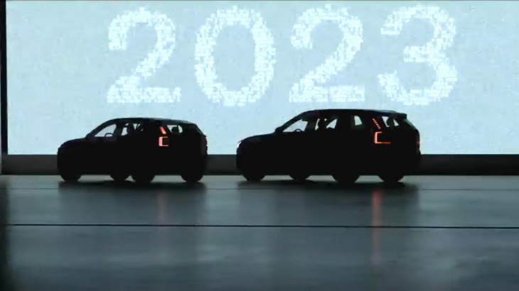 volvo teases new electric suv for 2023 reveal