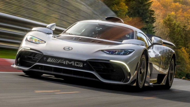 mercedes hints at imminent nurburgring record with amg one hypercar