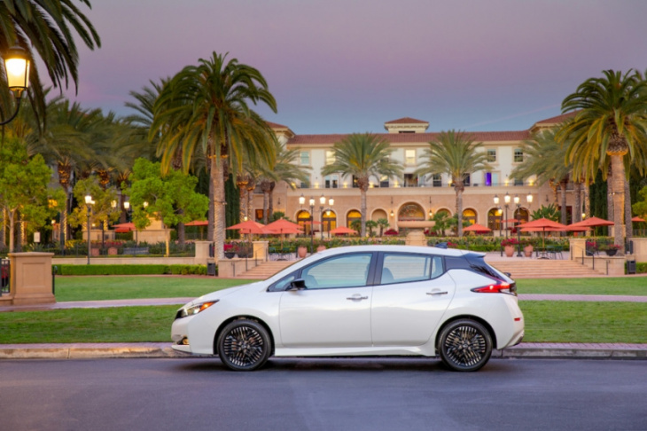 how much does a fully loaded 2023 nissan leaf cost?