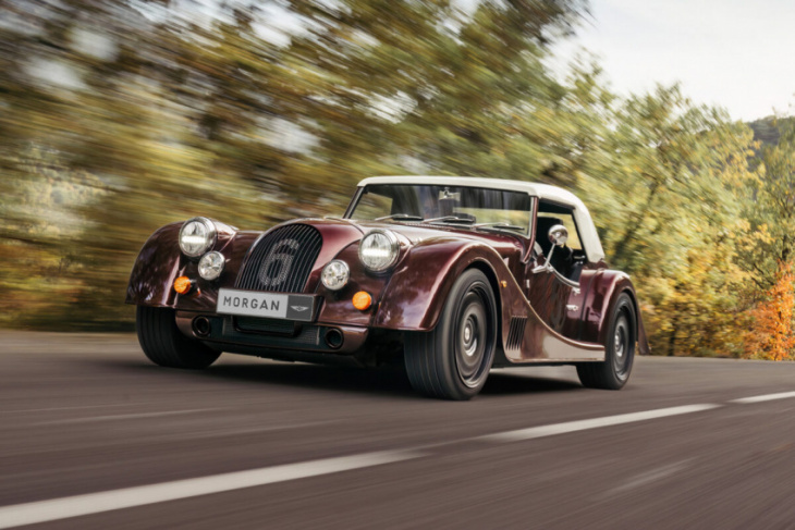 morgan updates plus four and plus six roadsters