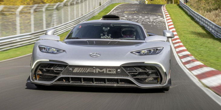 mercedes-amg one breaks nürburgring record with 6:35 lap